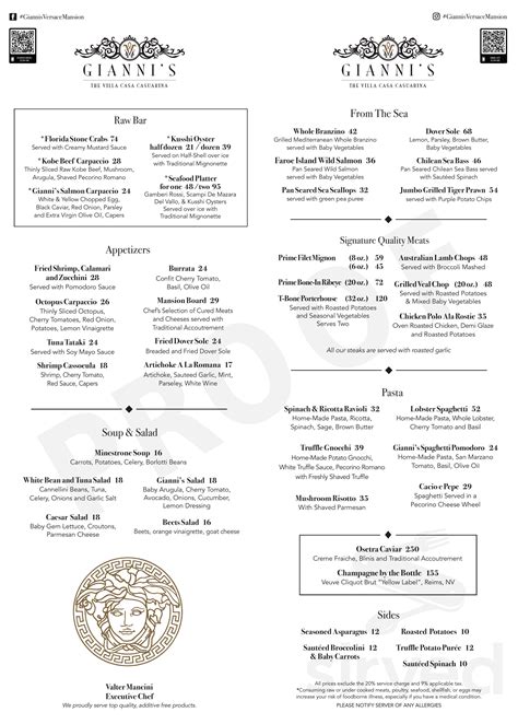 gianni versace villa ture miami|gianni's Versace mansion menu.